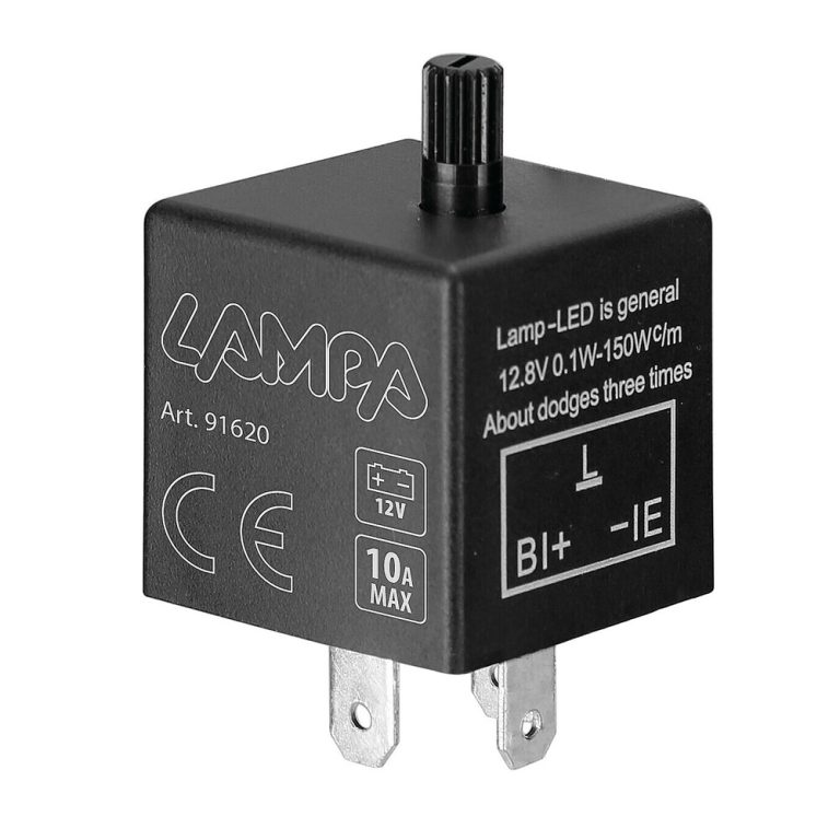 Електронно устройство реле за LED мигач индикатори с тример -12V – 10А